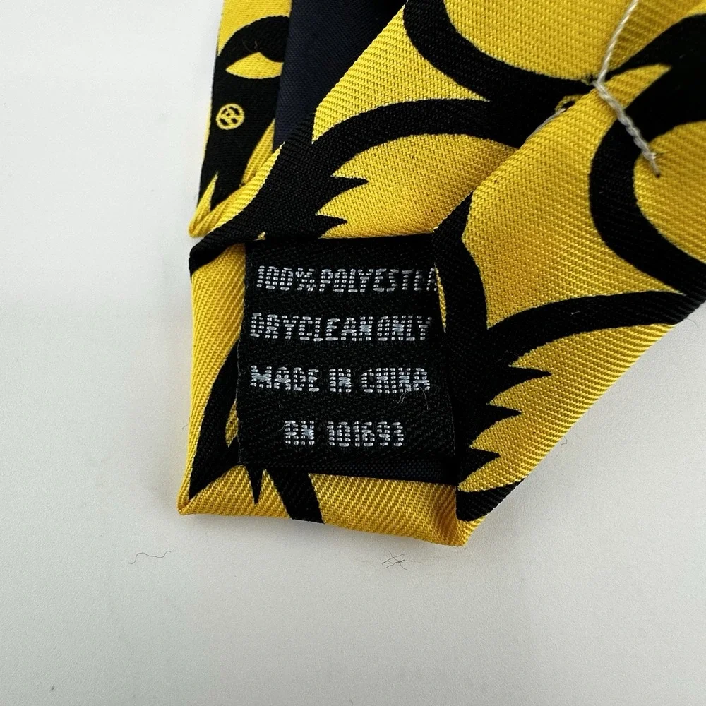 Iowa Hawkeyes Necktie Tie by Larson 100% Polyester University of Iowa